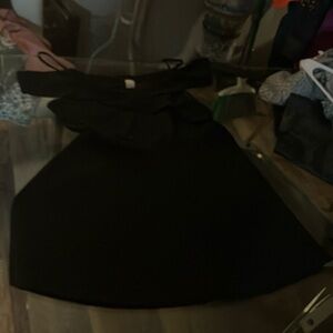 Elegant Black Off-Shoulder Dress